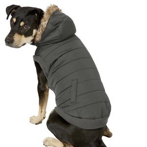 Dog fur lined vest size large